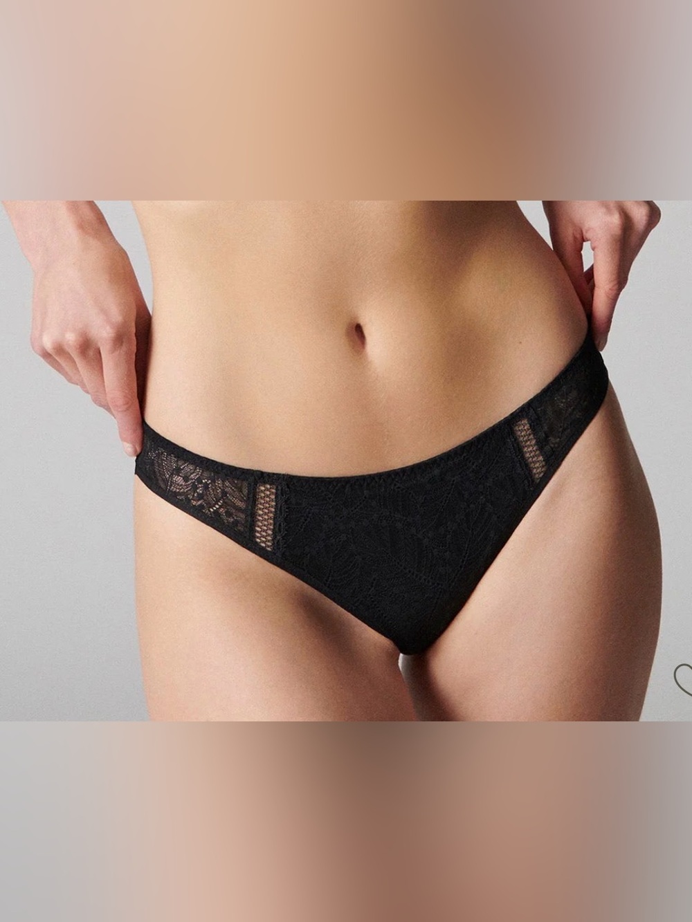 Simone Perele Comete Bikini Black Lace - Women's Intimates